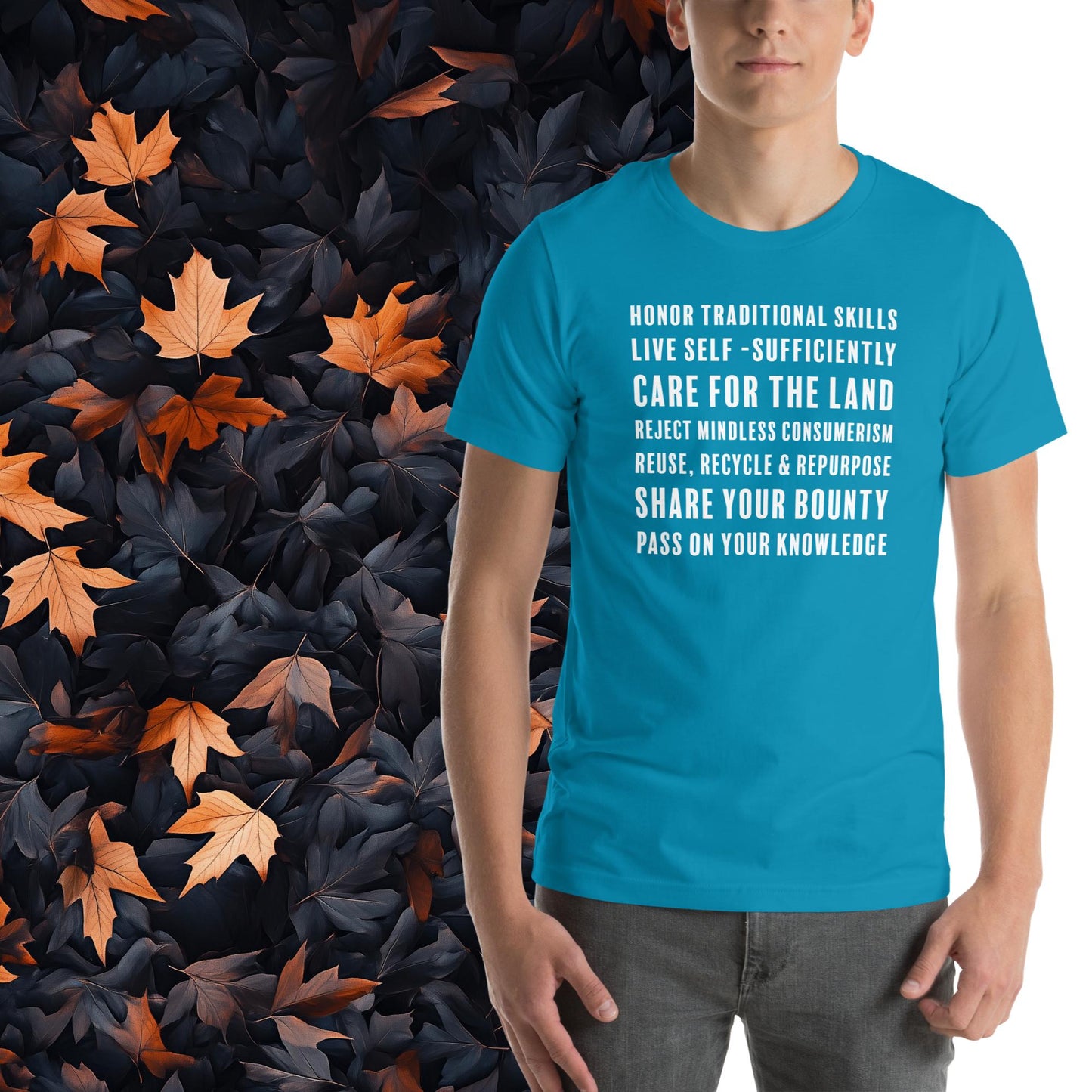 Homesteaders Creed, Unisex Rural Living T-Shirt