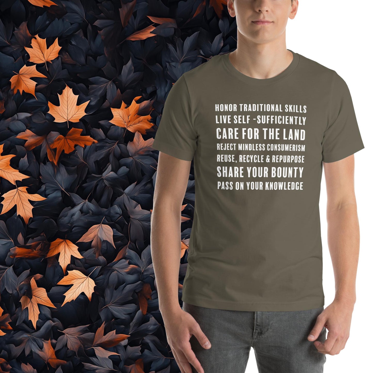Homesteaders Creed, Unisex Rural Living T-Shirt