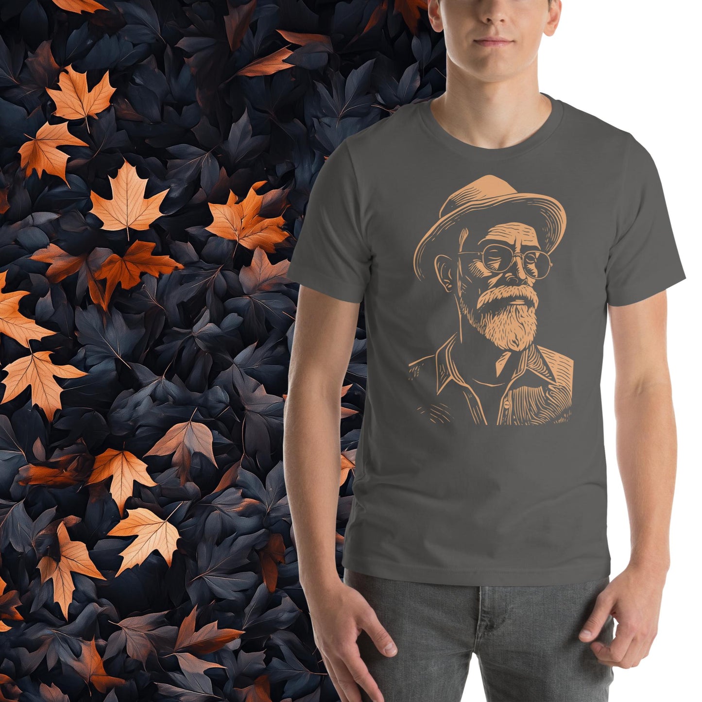Rustic Farmer, Unisex Rural Living Graphic T-Shirt