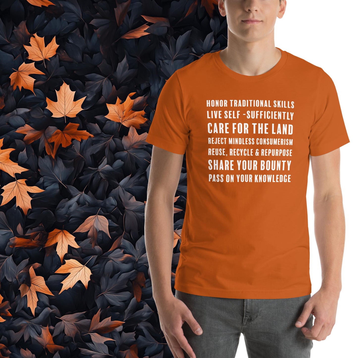 Homesteaders Creed, Unisex Rural Living T-Shirt