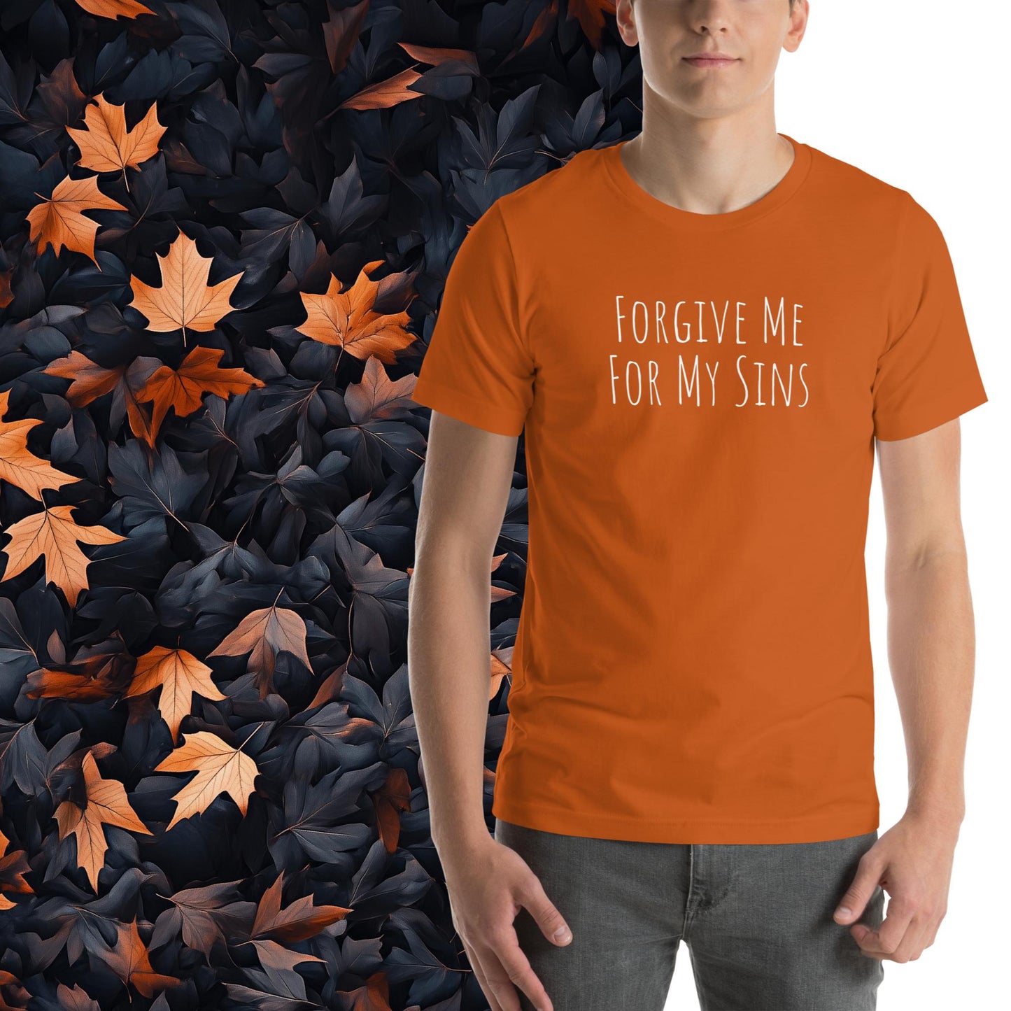 Forgive Me for My Sins, Unisex Christian T-Shirt