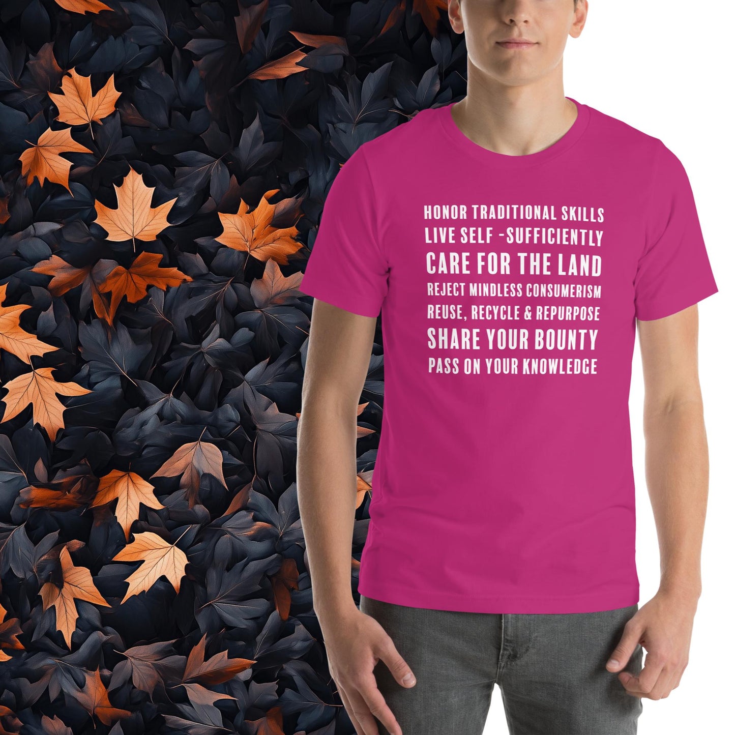 Homesteaders Creed, Unisex Rural Living T-Shirt