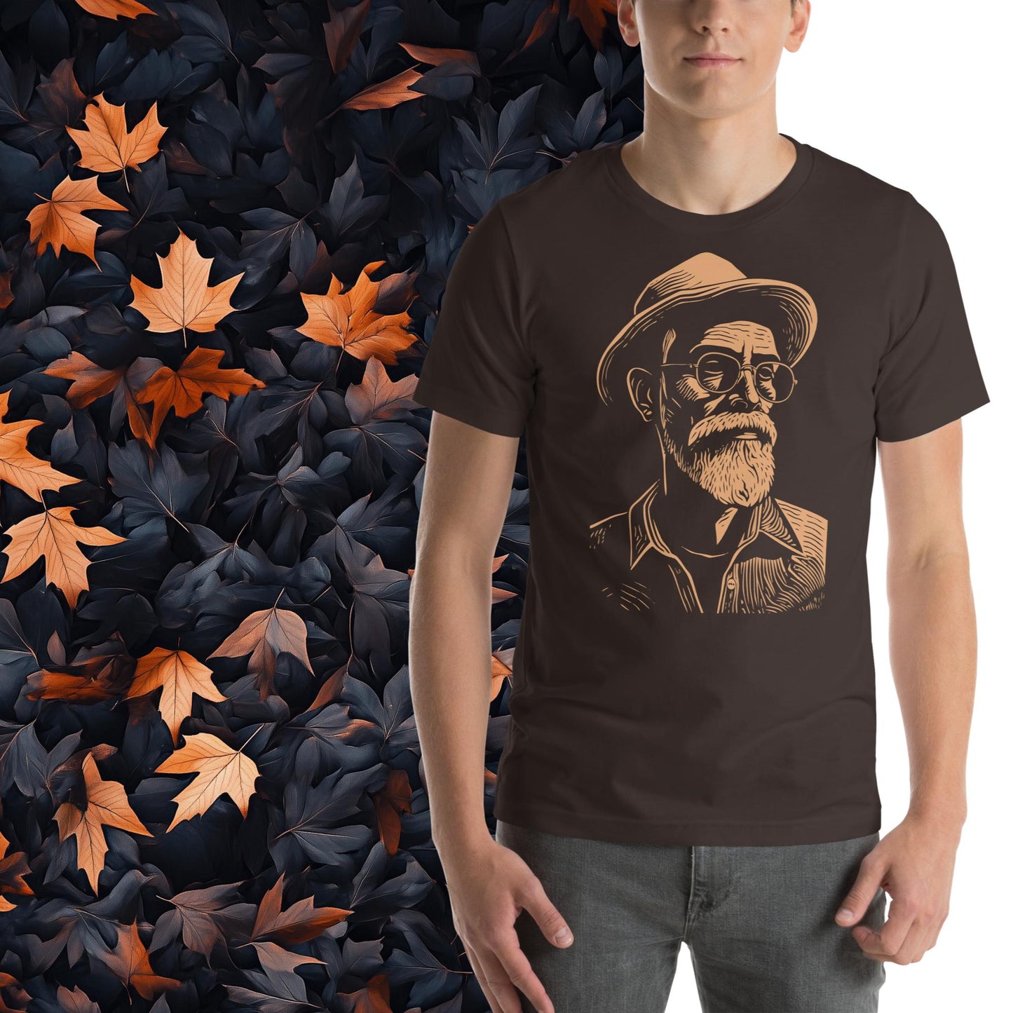 Rustic Farmer, Unisex Rural Living Graphic T-Shirt