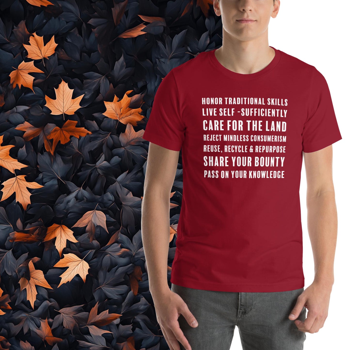 Homesteaders Creed, Unisex Rural Living T-Shirt