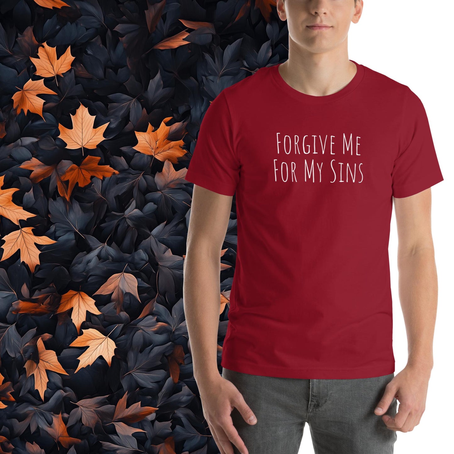 Forgive Me for My Sins, Unisex Christian T-Shirt