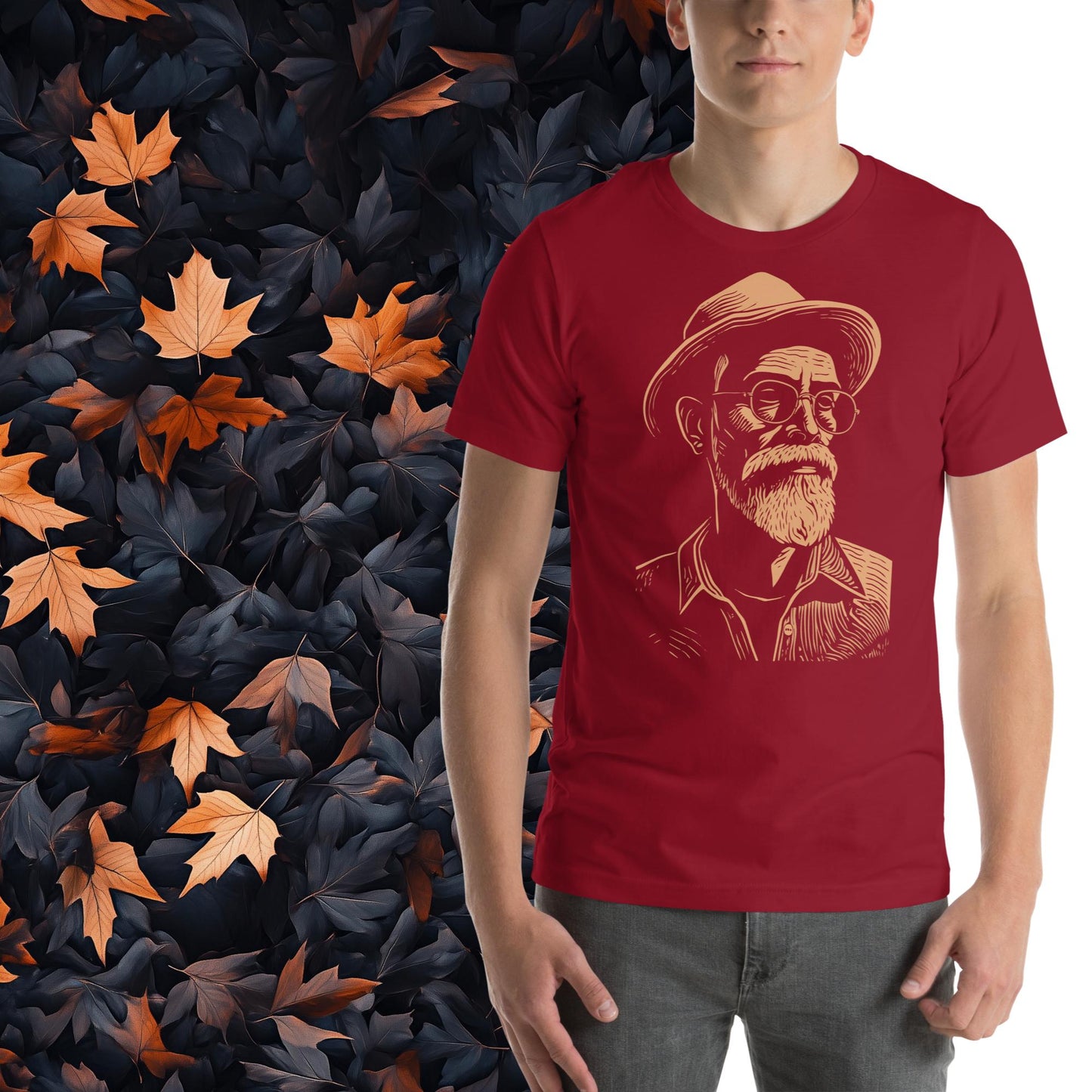 Rustic Farmer, Unisex Rural Living Graphic T-Shirt