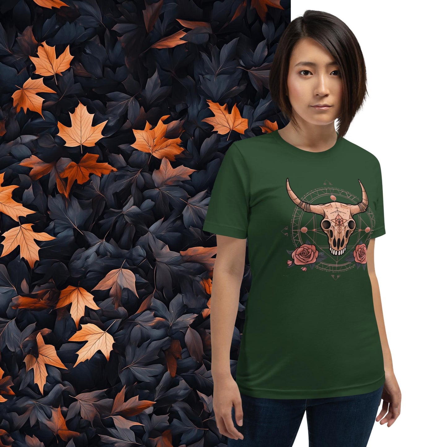 Bohemian Cowgirl, Unisex Rural Living T-Shirt