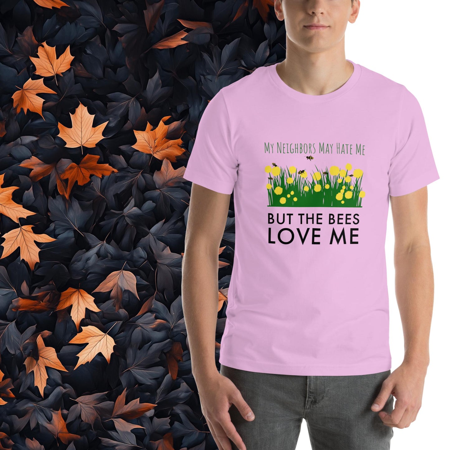 Bees Love Me, Unisex Rural Living T-Shirt