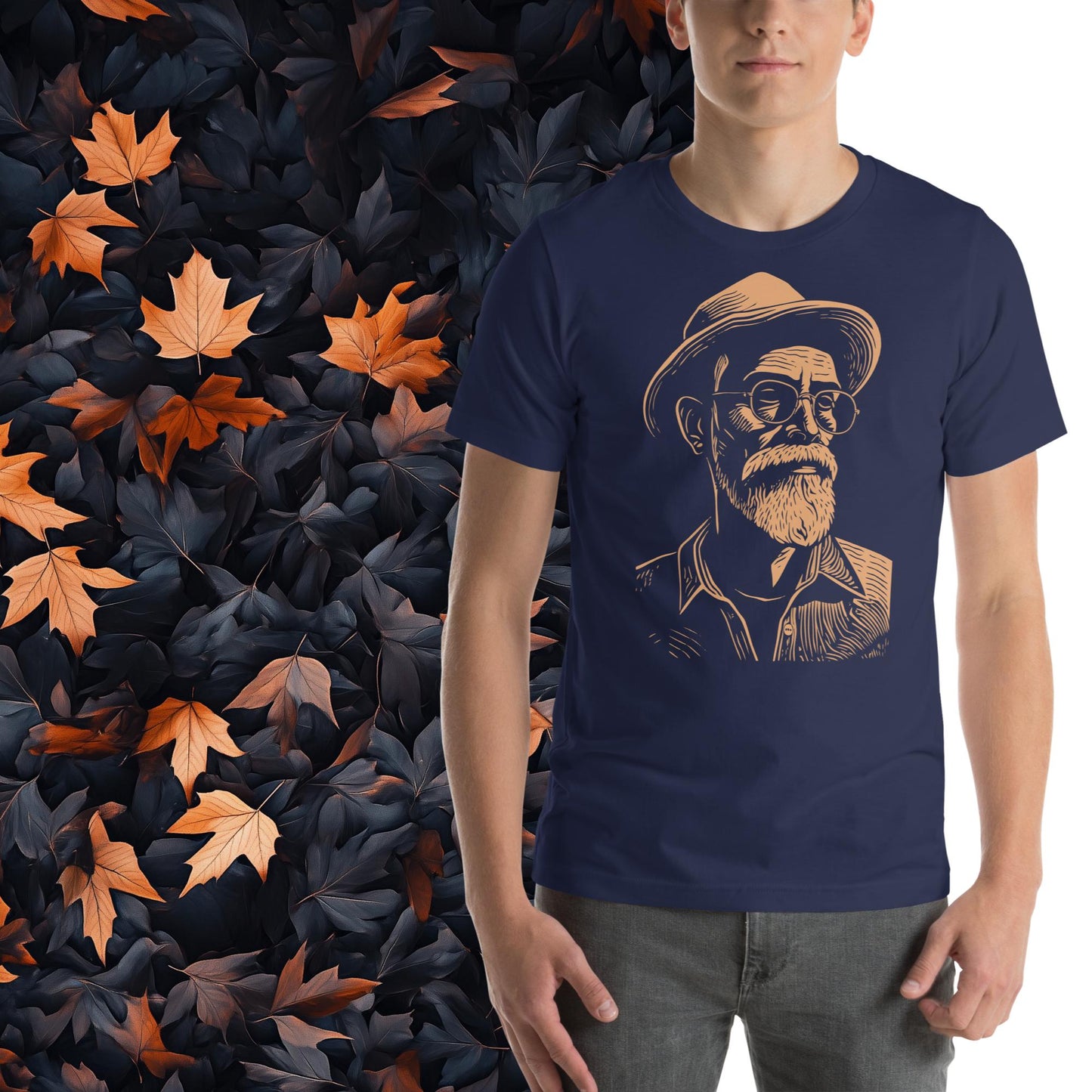 Rustic Farmer, Unisex Rural Living Graphic T-Shirt