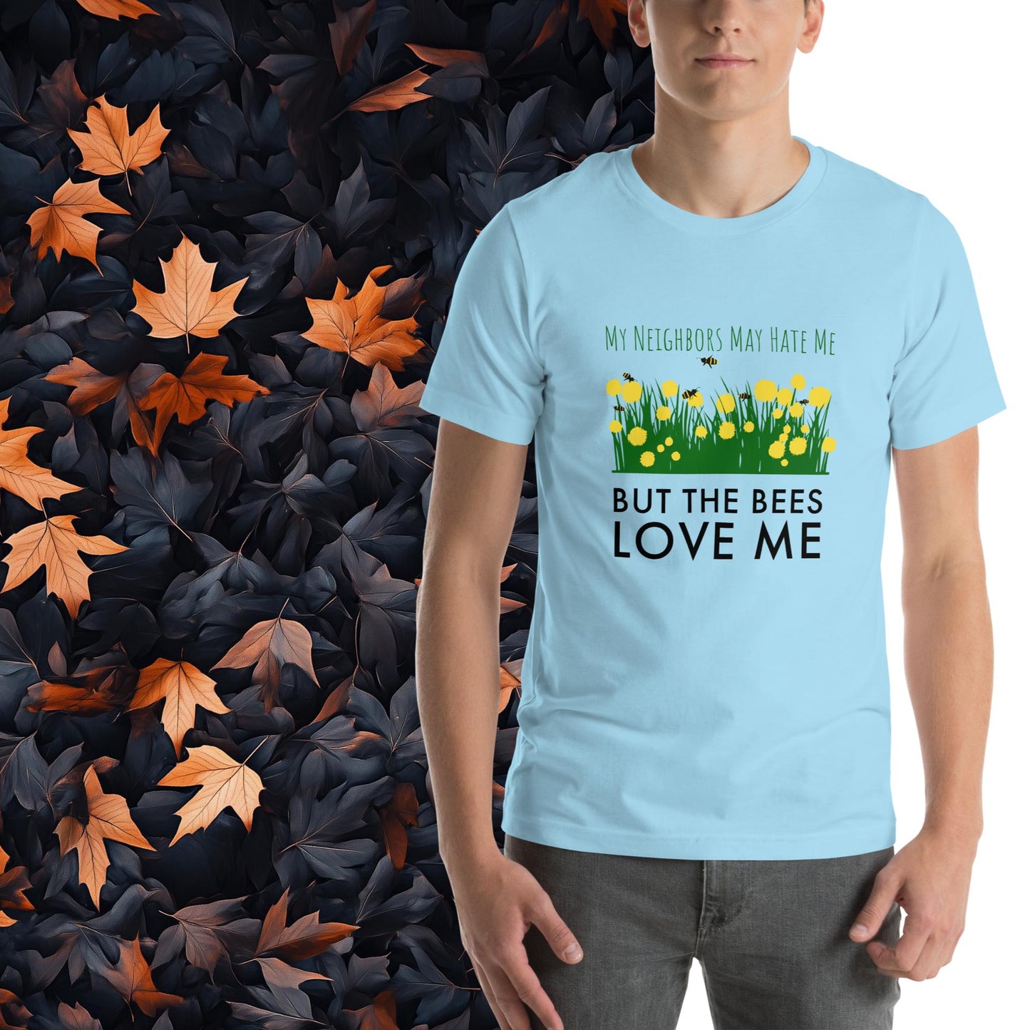 Bees Love Me, Unisex Rural Living T-Shirt