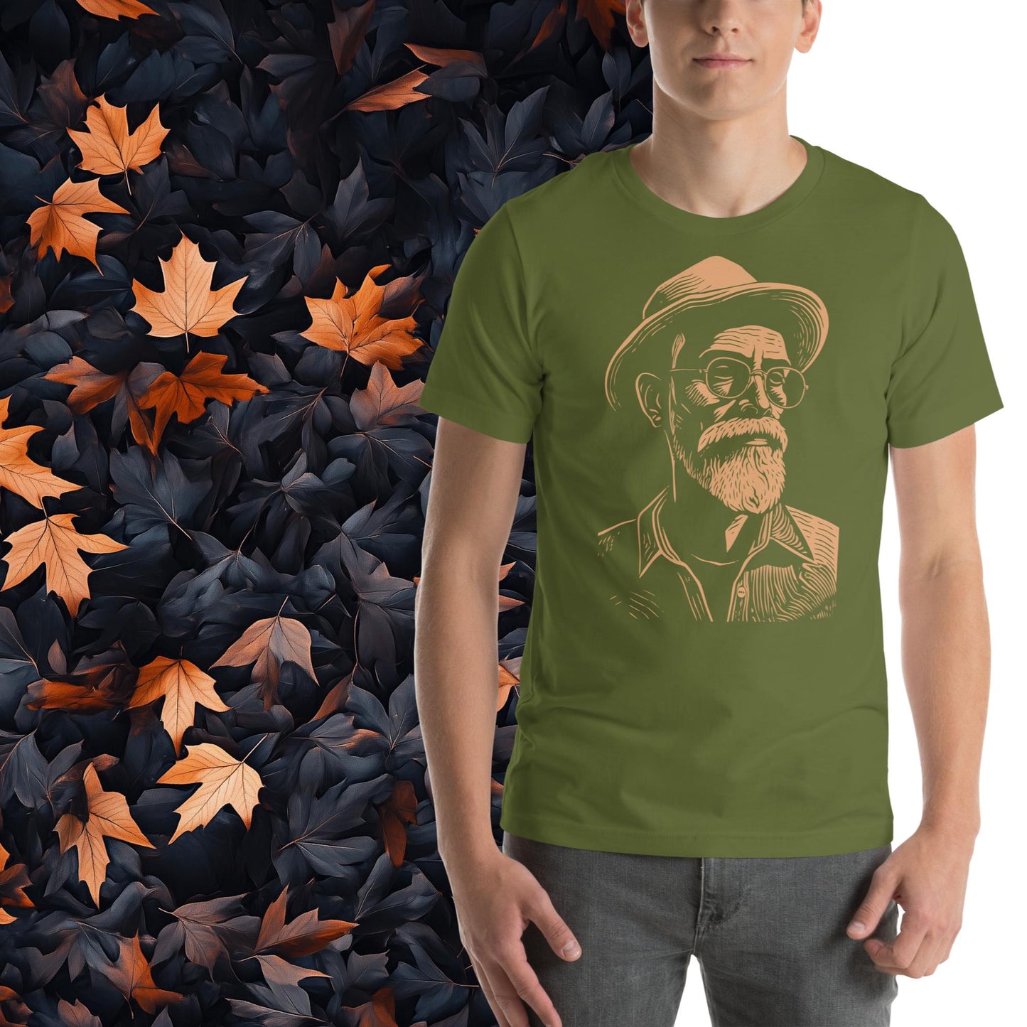 Rustic Farmer, Unisex Rural Living Graphic T-Shirt
