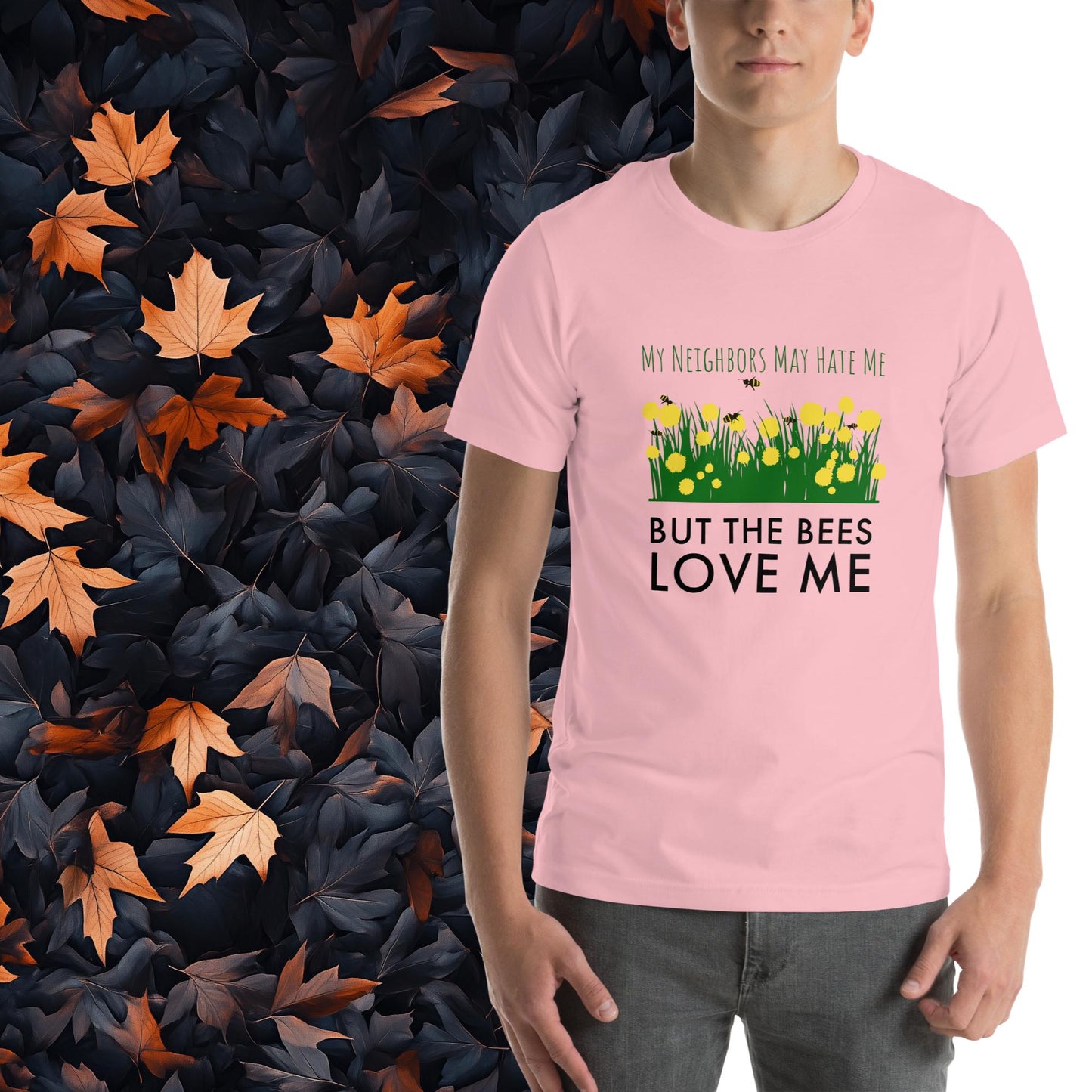 Bees Love Me, Unisex Rural Living T-Shirt