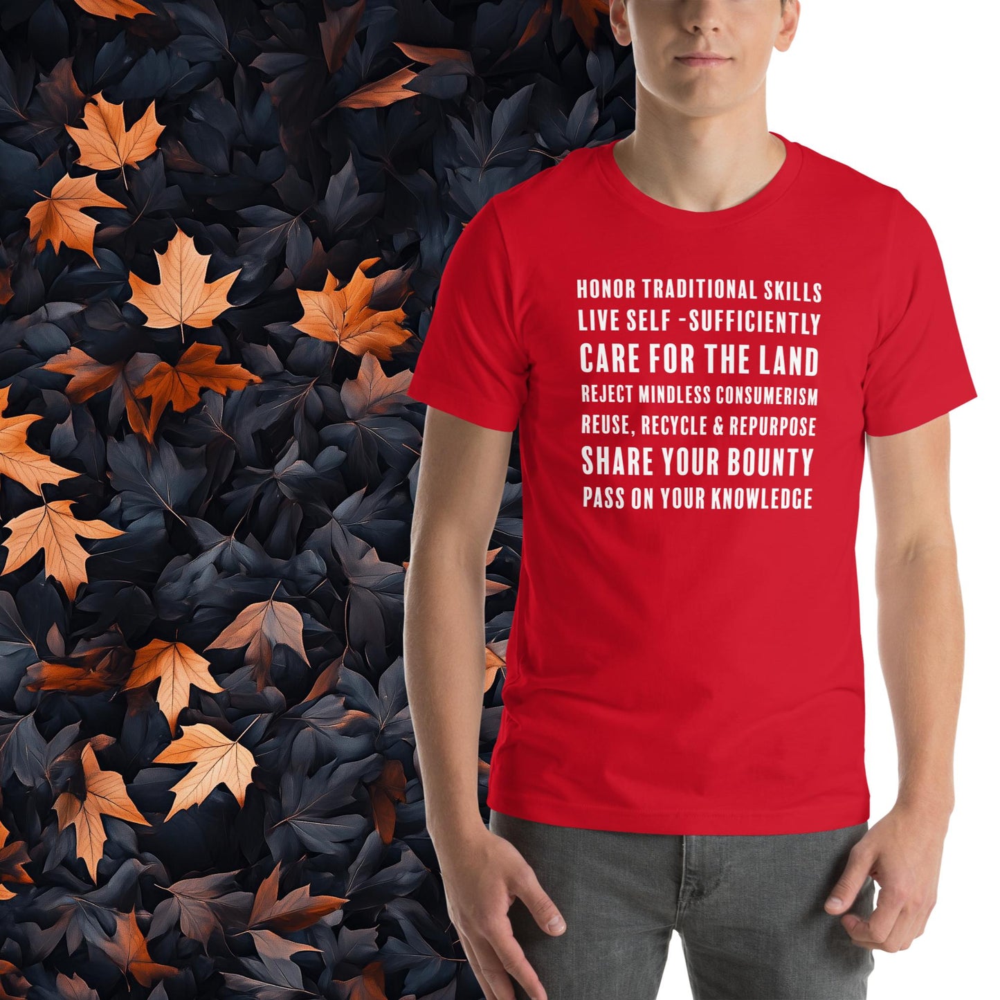 Homesteaders Creed, Unisex Rural Living T-Shirt