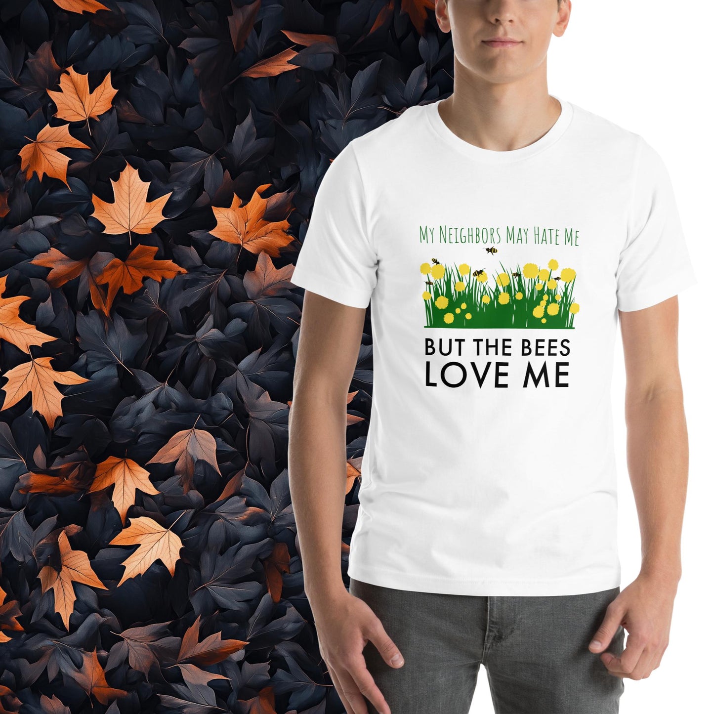 Bees Love Me, Unisex Rural Living T-Shirt