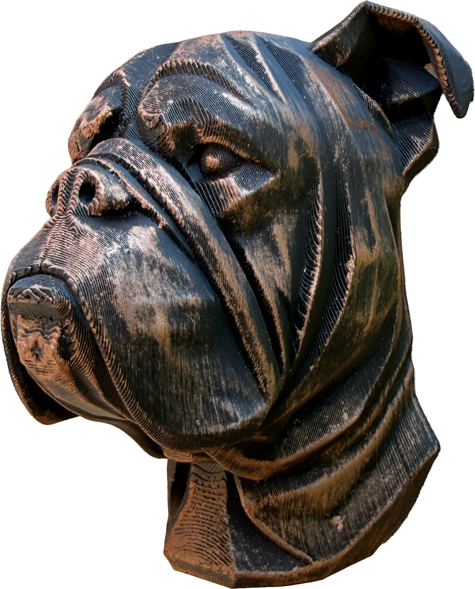 American Bulldog Magnet – Rural Relics Edition