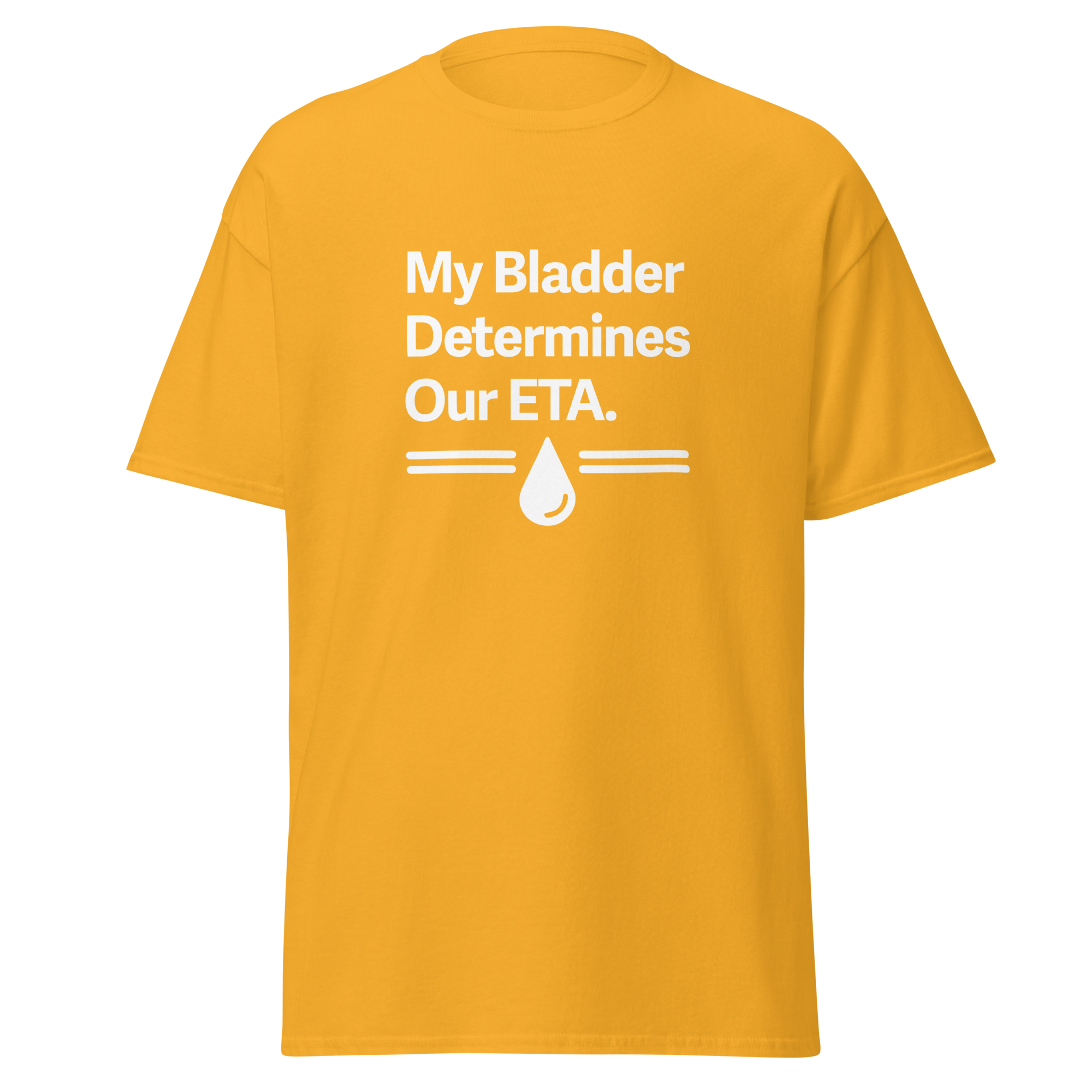 My Bladder Determines our ETA