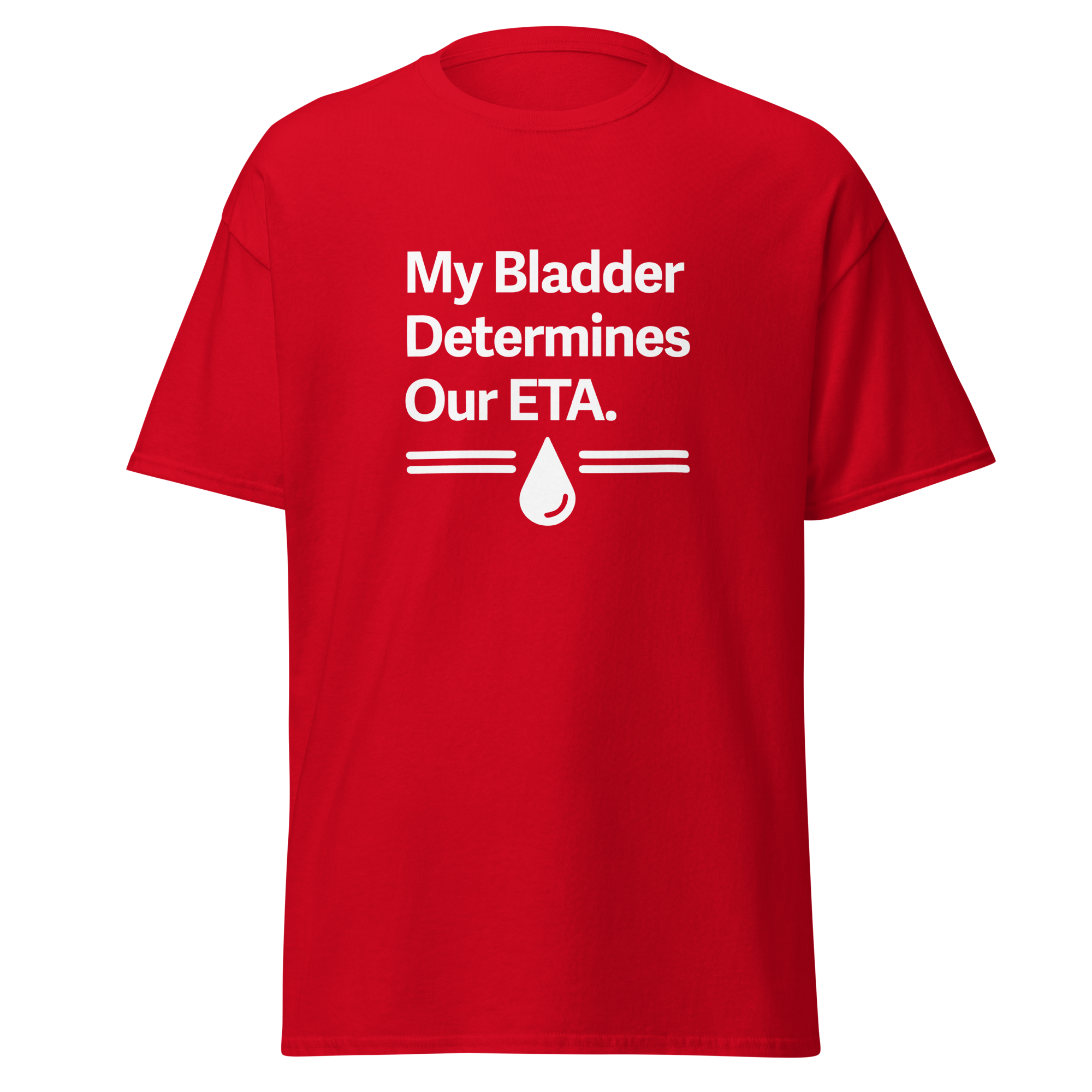 My Bladder Determines our ETA
