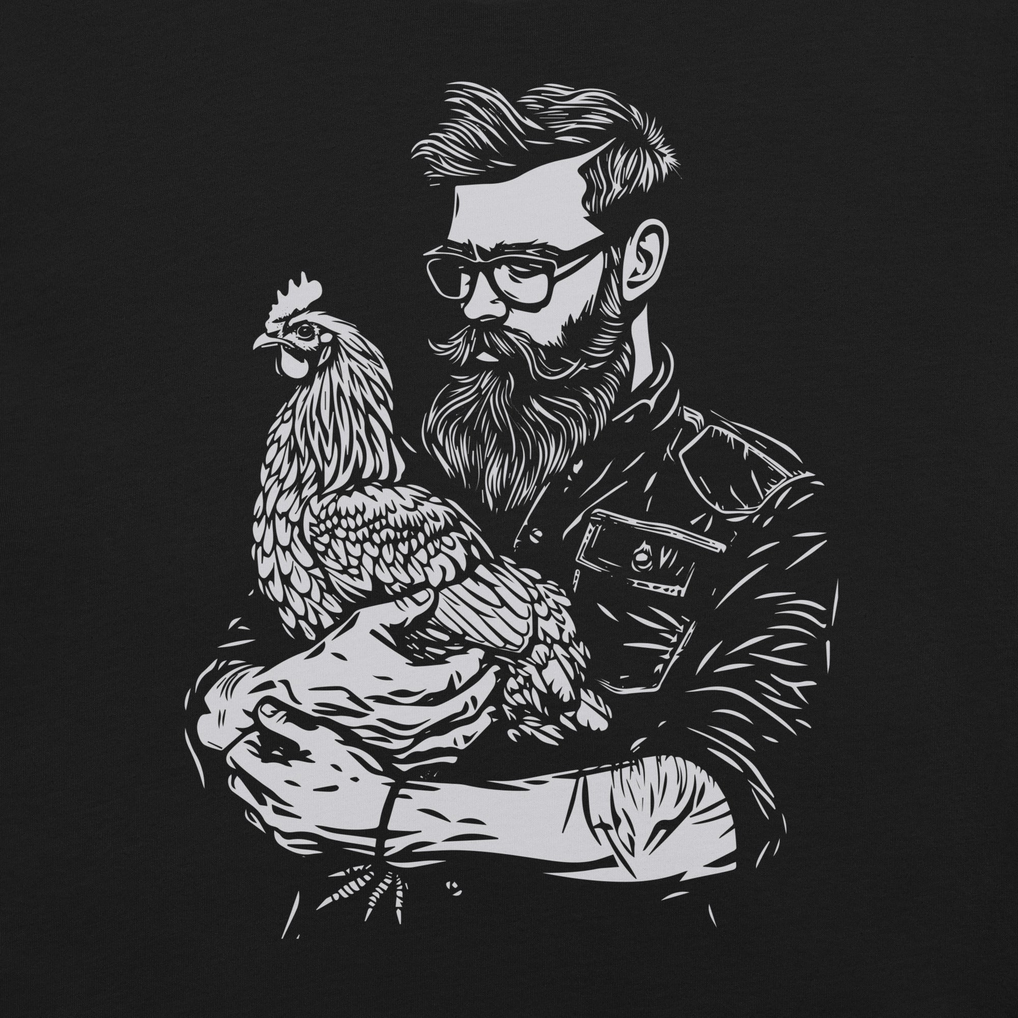 Farmer and Chicken